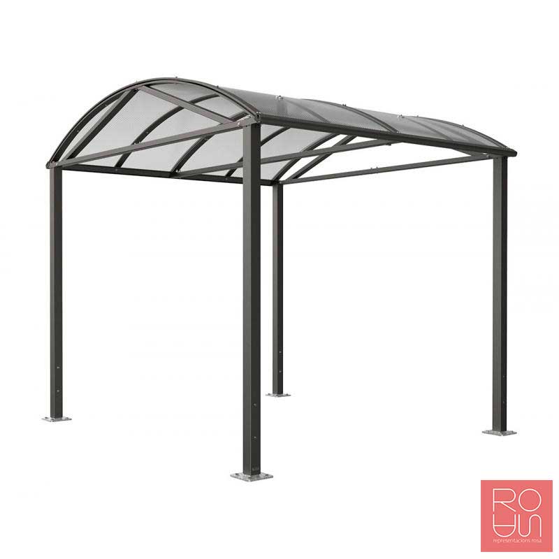 Refugi per bicicletes i motos model Bòveda L